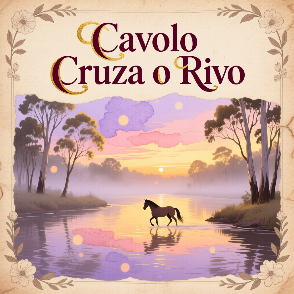 Cavalo Cruza o Rio